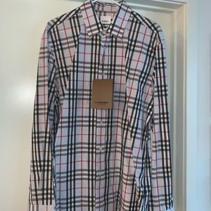 BRAND NEW Burberry Long Sleeve Collared Shirt